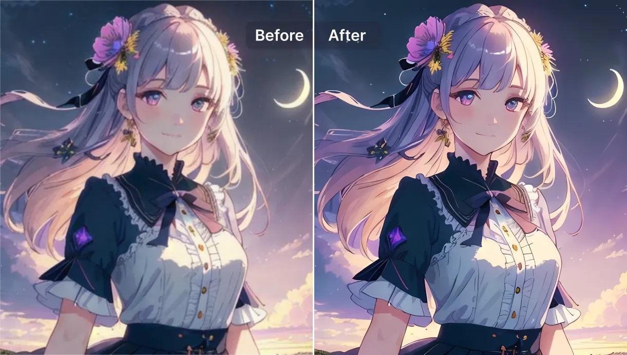 Restore artwork photos