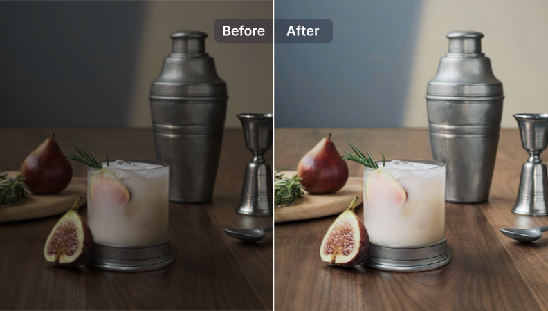 Brighten up photos to enhance mood